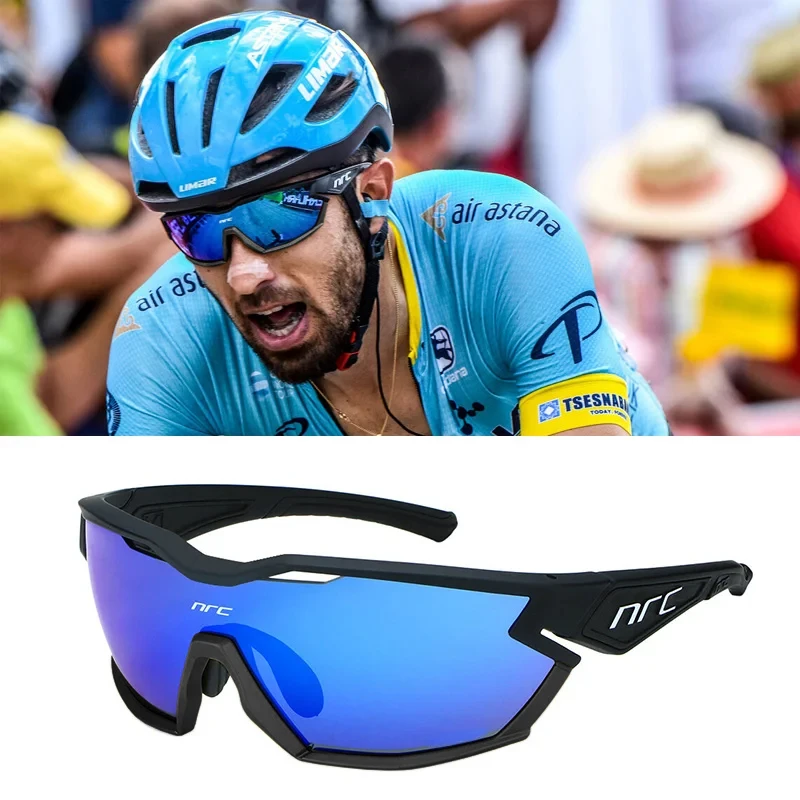 NRC Cycling Sunglasses Cycling Glasses Man Bike Goggles Woman Outdoor UV400 Sports Bicycle Eyewear MTB Sunglasses Eyepieces