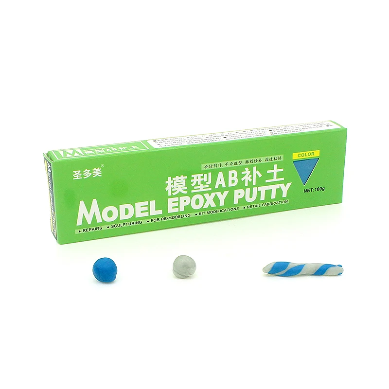 100g AB Type Model Epoxy Putty Quick Drying Modeling Clay for Plastic Model Figure Remodeling and Repairing