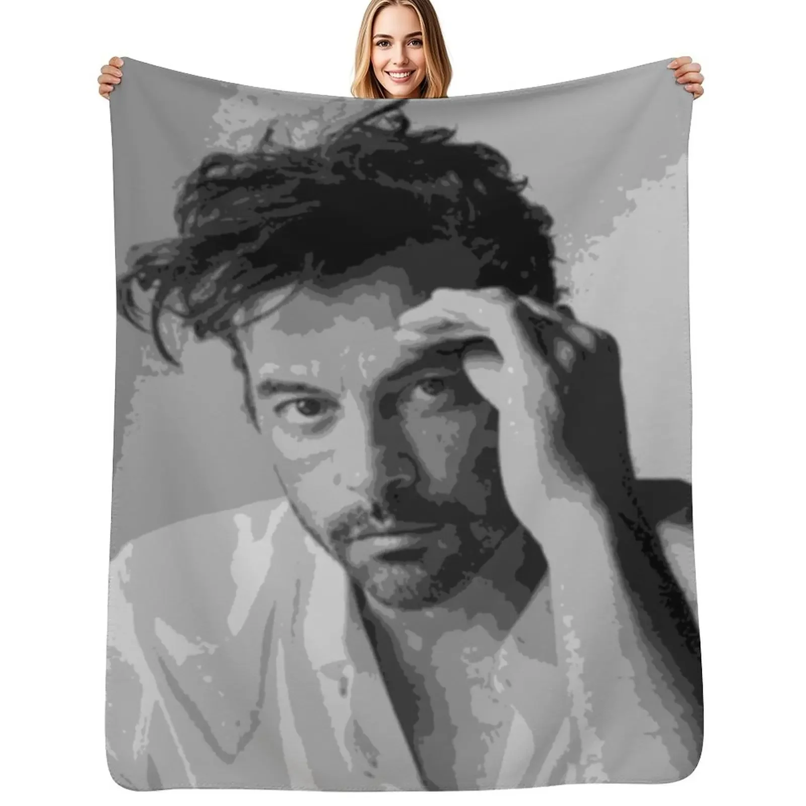 

Skeet Ulrich Pop Art Portrait Throw Blanket funny gift Warm Blankets For Sofas Blanket