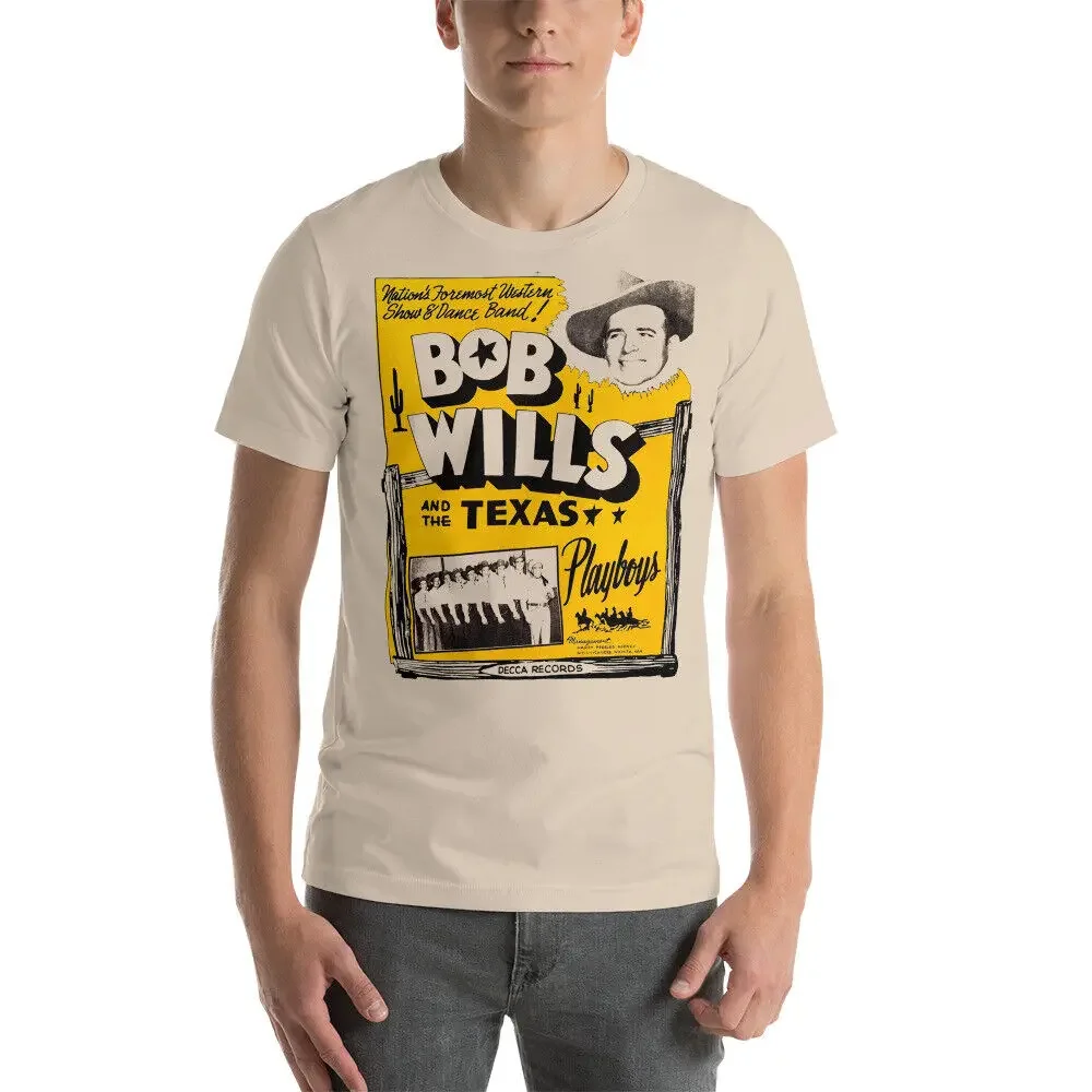 Bob Willis & The Texas Playboys Retro Playbill Style Shirt Unisex t-shirt