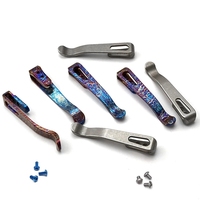 1pc Custom Knife One-piece Pocket Clip Back Clamp For Rick Hinderer XM18 XM-18 XM24 Jurassic Eklipse Maximus Half Track Slicer