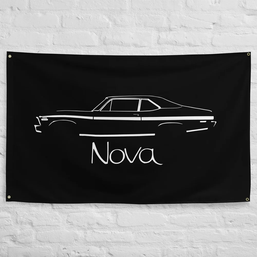 Nova Decor & Lighting Vase - علم/راية هدية لصاحب سيارة نوڤا بلاك