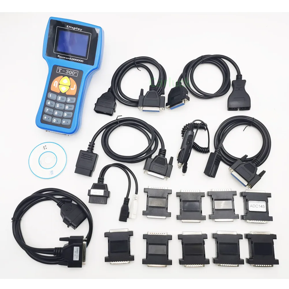 Car Key Programmer T300 New Version V21.9 T 300 Auto Transponder Key Decoder T-CODE T-300 diagnostic English/Spanish T300