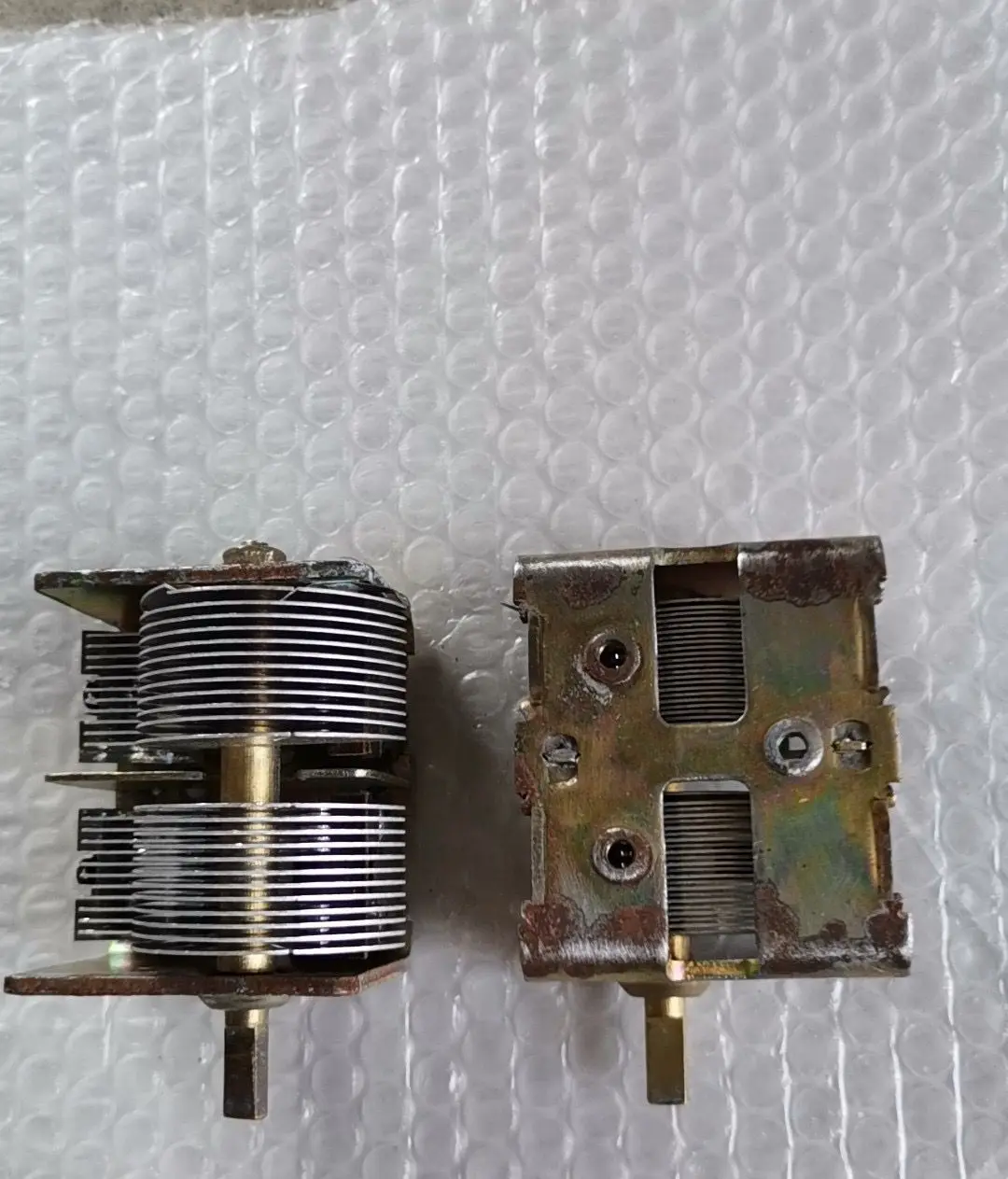 second hand 2*365P Dual Variable Capacitors