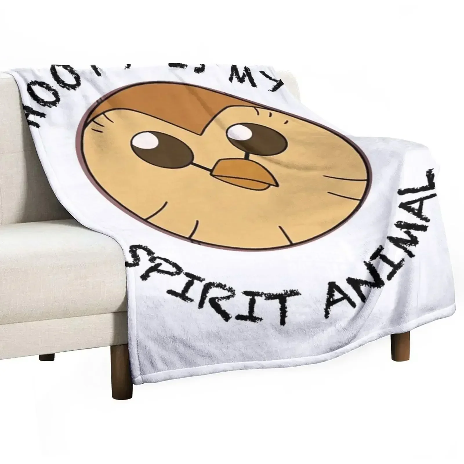 Hooty is My Spirit Animal Throw Blanket Loose Retros Luxury St Luxury Designer Blankets