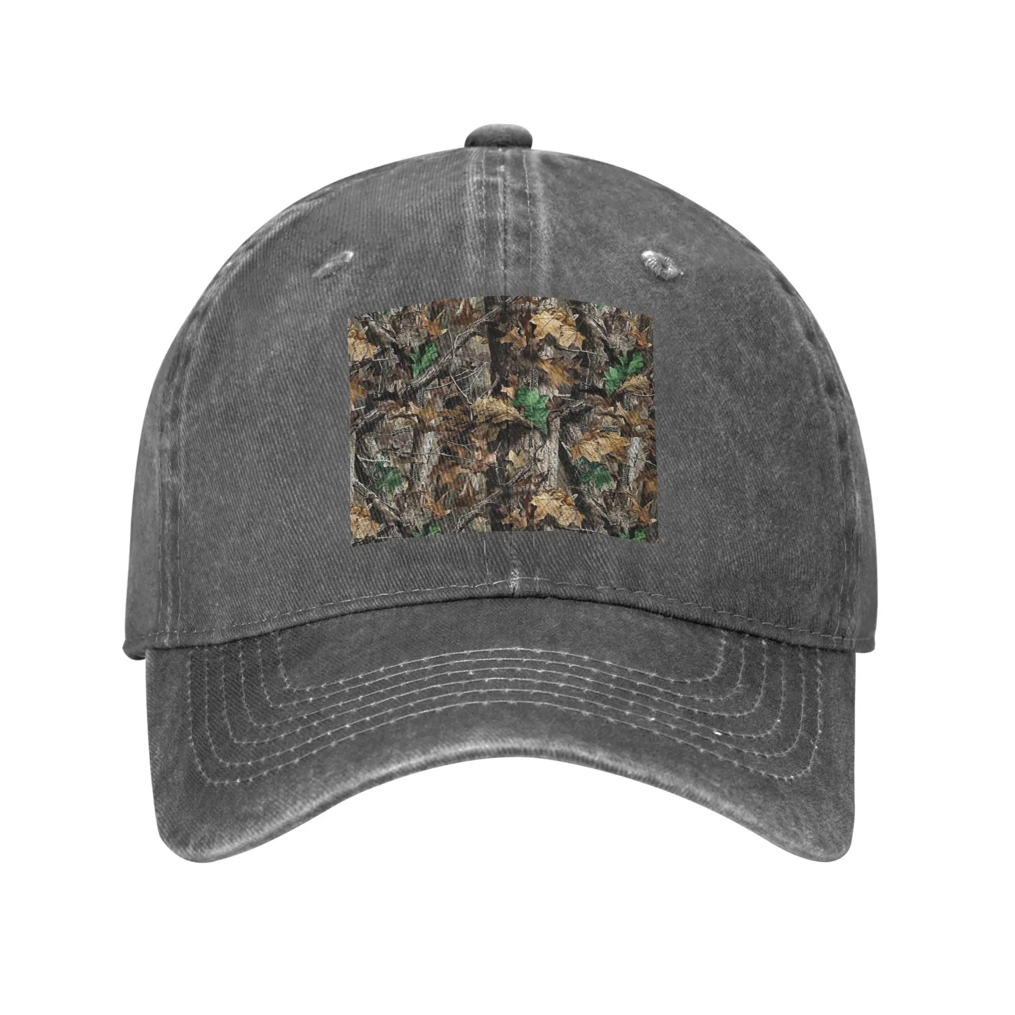 Real Tree Camouflage  Denim Cap Casual Baseball Caps Adjustable Hat Summer Unisex Baseball Hats