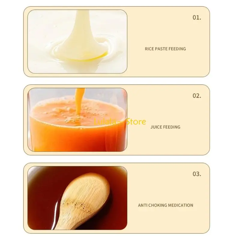 Y4QA Soft Flexible Elastomer Breastmilk Receiver 7ML Dense Size Exemplary for Direct current Go Use
