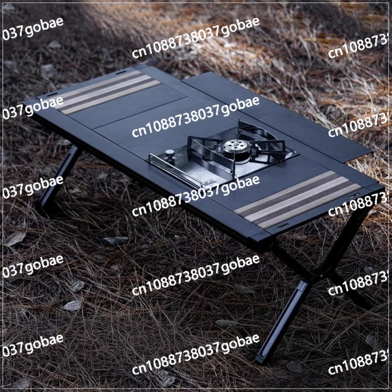 

4 Units IGT Folding Table Lightweight Outdoor Camping Self-driving Aluminum Alloy Table
