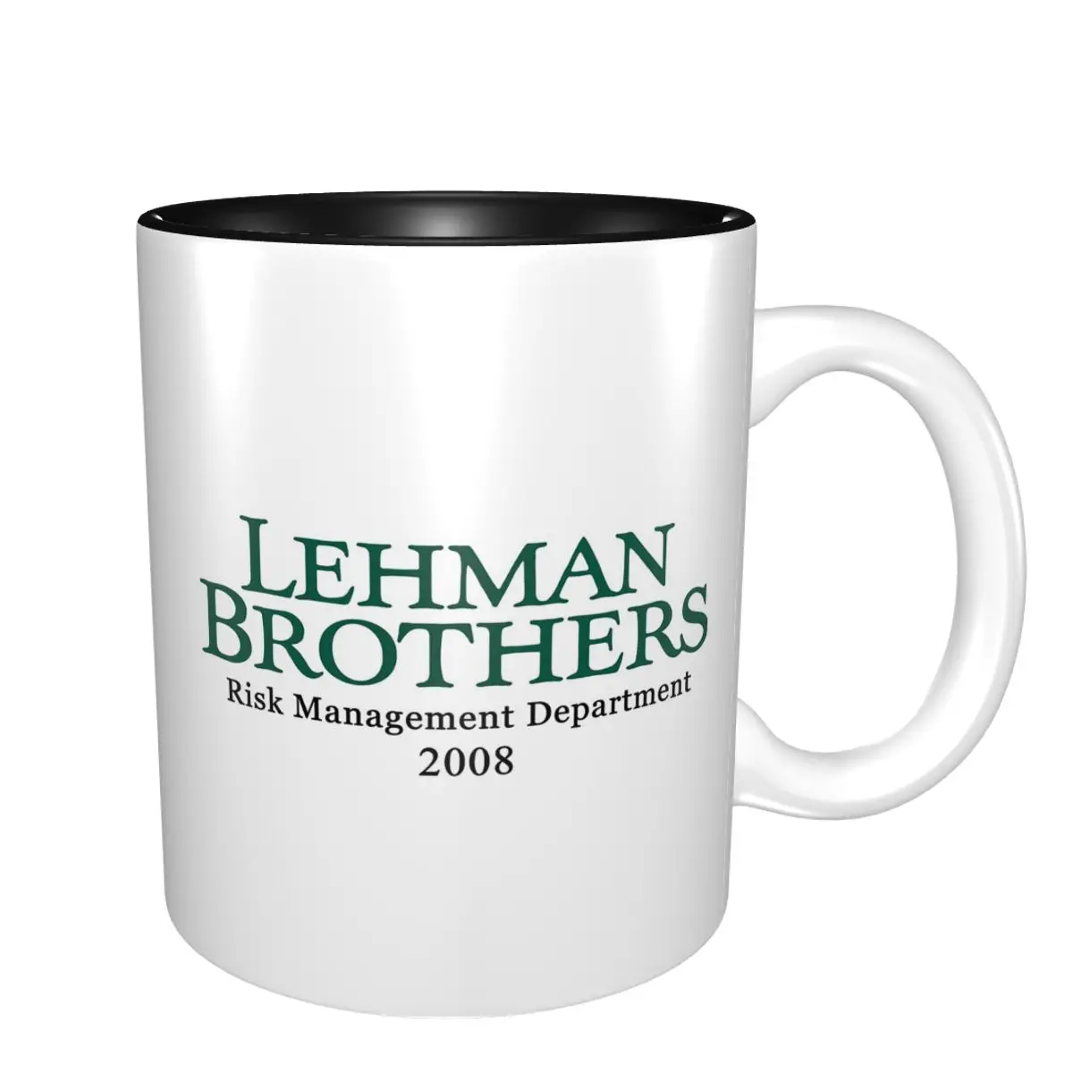 Lehman Brothers Risk Management 2008 Financial Crisis Intern Mug Ceramic Coffee Cups Tea Mugs Milk Cup Drinkware Gift for Friend