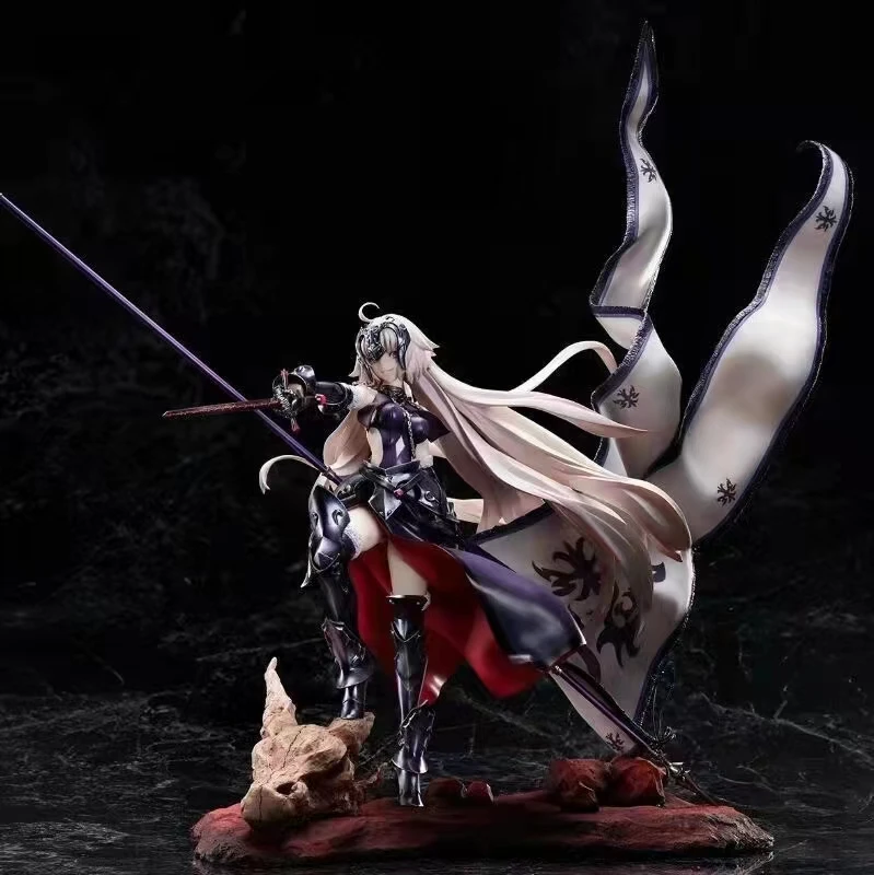 

【In Stock】Fate Action Figurals black Joan of Arc Anime Figurine Statue Figures Cartoon Toy Collectible Model Toy