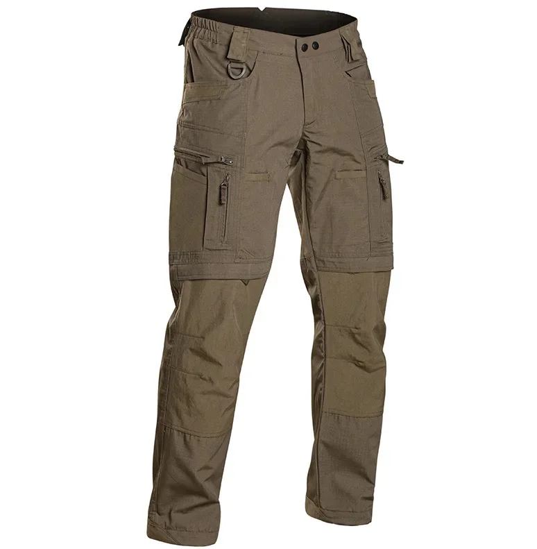 مقاوم للماء البضائع بانت رجل السراويل التكتيكية جديد التدريب القتالية بنطلون متعدد جيوب مقاومة للاهتراء الرجال السراويل المشي لمسافات طويلة في الهواء الطلق #5