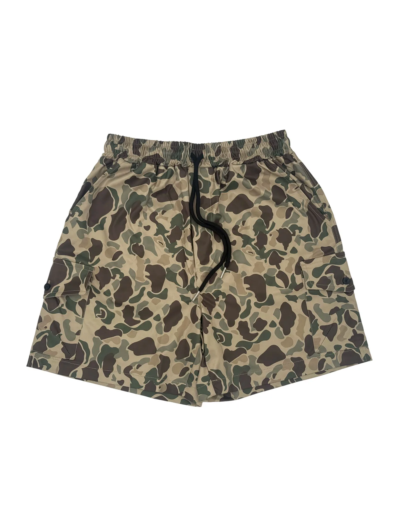 

Мужские камуфляжные шорты-карго для мужчин с большими карманами, повседневная уличная одежда на каждый день, разноцветная мужская одежда в тропическом стиле