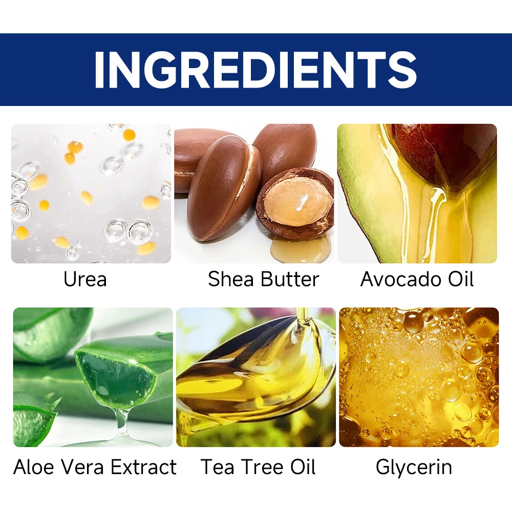 SUYARUN 60% Urea Foot Cream untuk Tumit Retak & Kulit Kering - Perawatan Pelembab Intensif, Penghilang Kalus, Perawatan Kaki Diabetes.