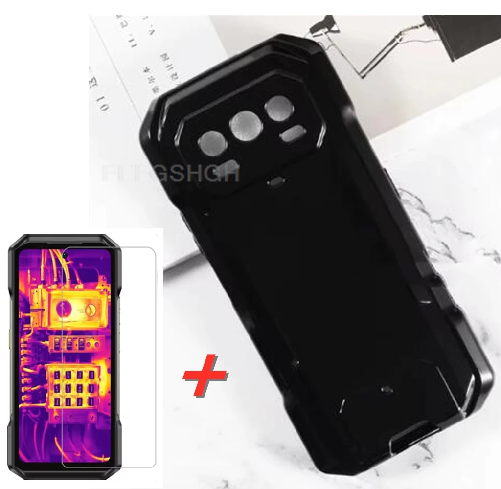 Protective Glass For Ulefone Armor 27 Pro 6.78" Case Silicone Clear Cover On ForArmor27Pro Armor27TPro 27TPro Tempered Glass