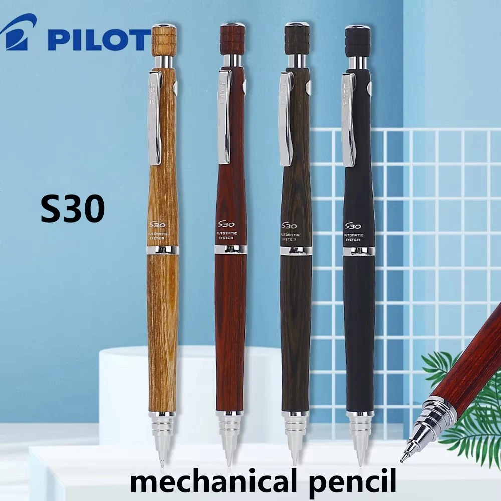 PILOT New Mechanical Pencil S30 Log Rod Anti-breakage Automatic Core Students Automatic Pencil 0.5mm Drawing School Stationery