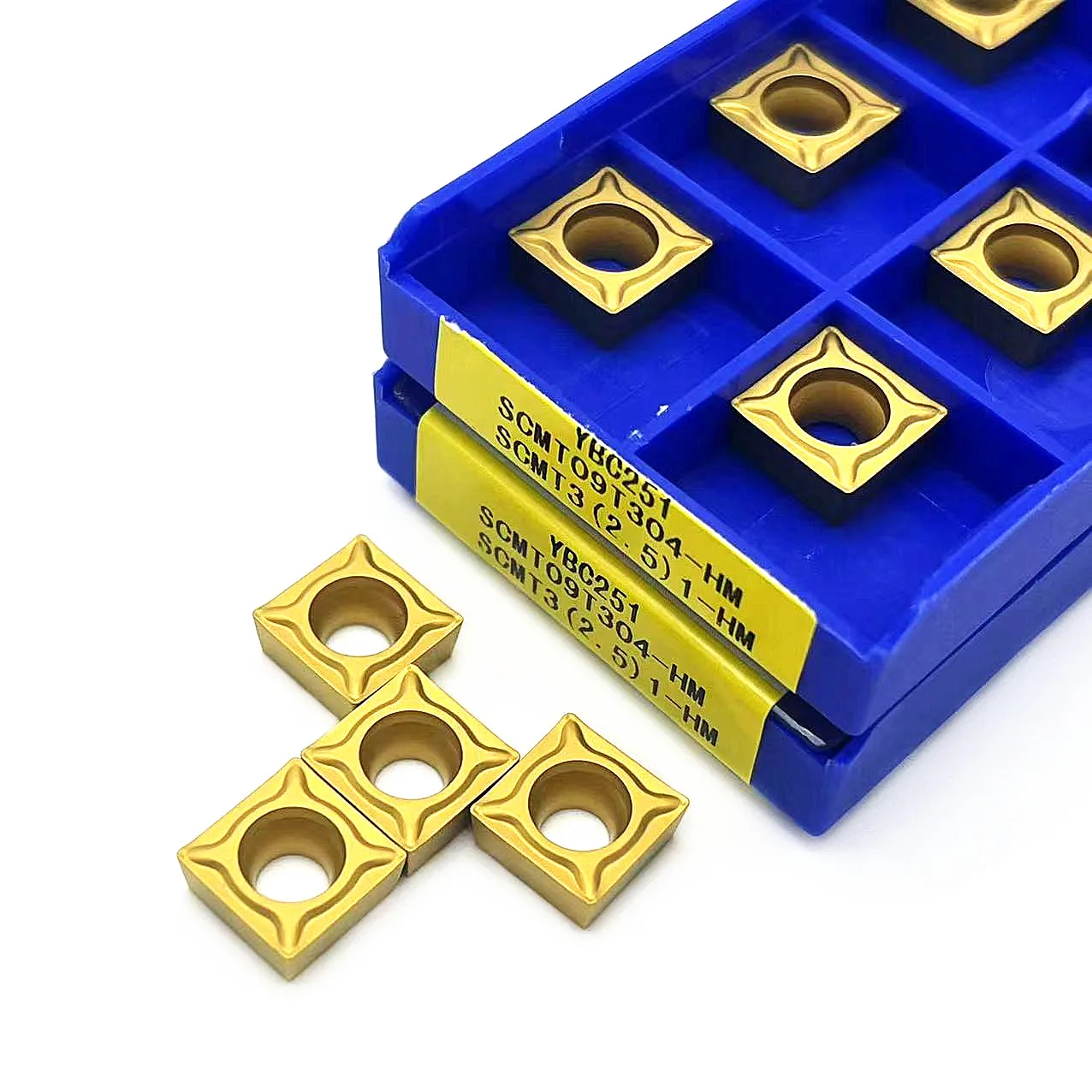 SCMT09T304 SCMT09T308 HM YBC251 inserto in metallo duro tornio CNC utensile per tornitura taglierina per metalli lama SCMT SCMT09T304 SCMT09T308 HM YBC251