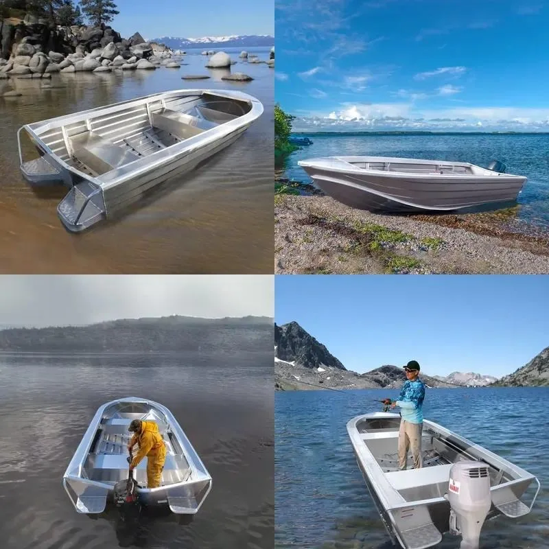 12 Foot Aluminum Fishing Boat with Motor
