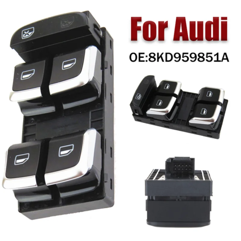 

A + ABS переключатель управления стеклоподъемником автомобиля 8KD959851A для Audi A4 S4 B8 Allroad Quattro A5 Q5