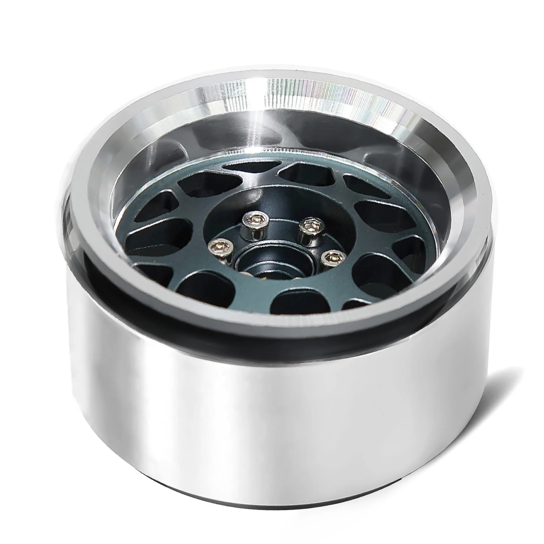 RC معدن 2.2 بوصة Beadlock عجلة ريم ل 1/10 RC الزاحف 2.2 الإطارات سيارة محوري SCX10 90046 III كابرا RR10 الشبح RBX10 اليتي #5