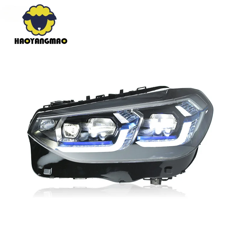 

Suitable for 18-21 X3 Headlight Assembly G08 Modified New Eyebrow LED Lens Daytime Running Light Turn Signal