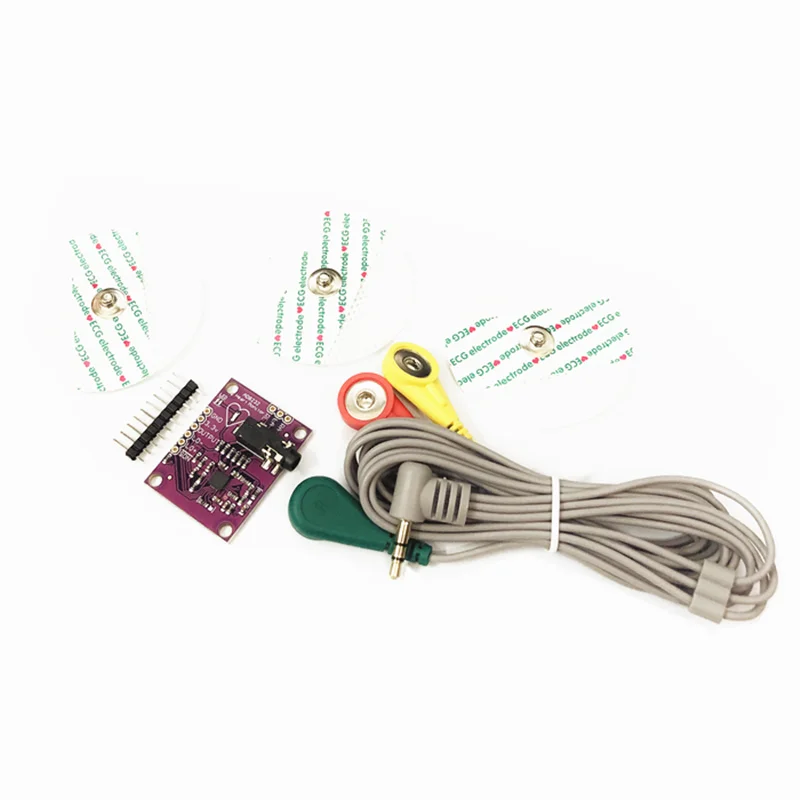 AD8232 ECG Measurement Pulse Heart Kit Electronic Components Health Monitoring DIY Electronics Kit