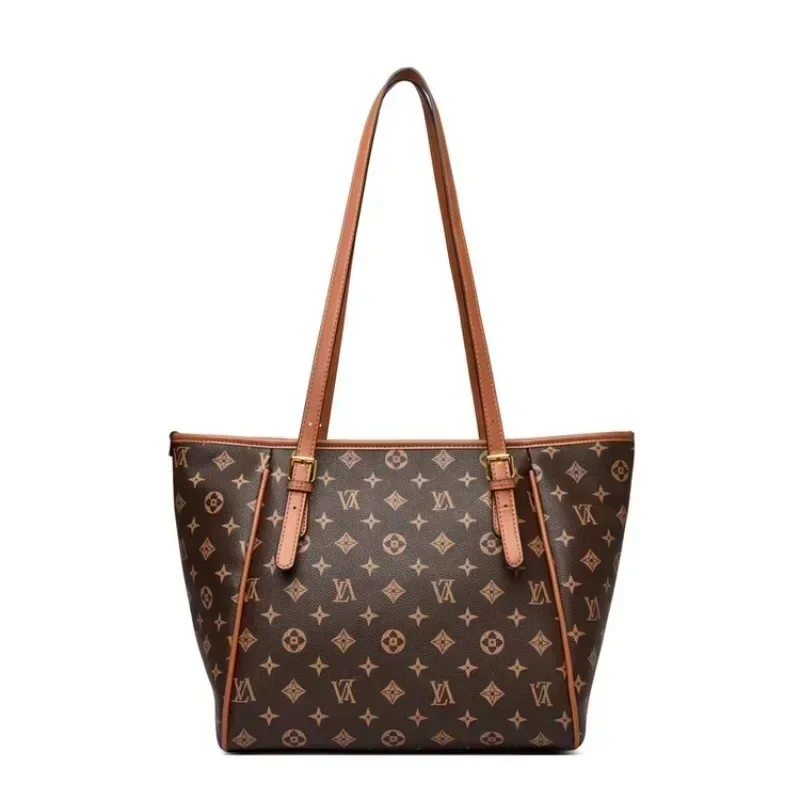 

Elegant Classic Designer Paris High-End Tote Bag Women Luxury Minimalist Vintage Leather Unique Solid