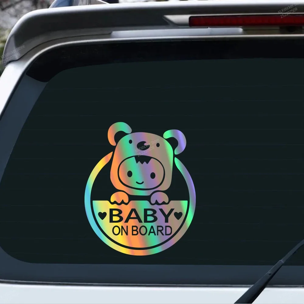 Baby On Board Sticker Car Window Windshield Body Side Decoration Auto Kid In Car Care Caution Safety Warnning Decal Accessories