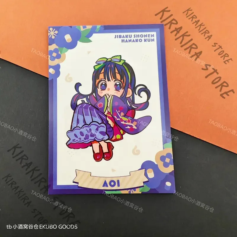 Mitsuba Toilet-bound Hanako-kun Anime edición coleccionista tarjetas oficiales dibujos animados japoneses Cosplay Yugi Amane tarjeta limitada regalos
