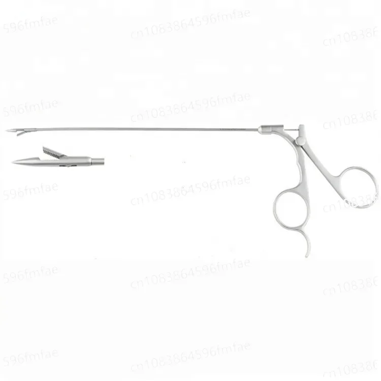 

2.4mm Micro Surgical Laparoscopic Excellent Quality Stainless Steel Infantile Closure Hernia Forceps/Hernia Suture Retriever