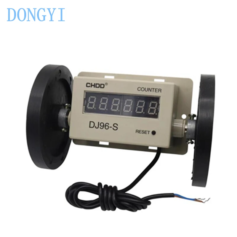 

Meter Counter DJ96-S Length Measure Textile Fabric Electronic Digital Counter DC24V AC220V AC110V DC12V AC380V DC5V