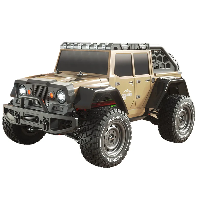 2.4Ghz remote control toy car 1/16 scale 4WD 38 + km/h racing off-road vehicle electric rock track remote control toy gift
