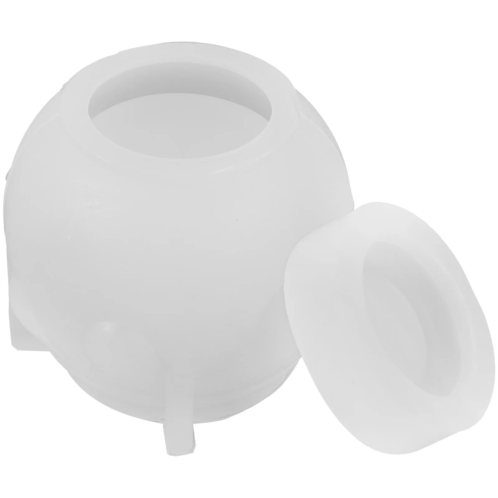 

Silicone Jar Mold Diy Honey Pot Mold For Epoxy Resin Crafting Durable Non-Stick Glitter Dried Flowers Embedding Crafts Pot