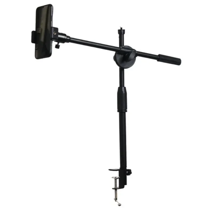 Horizontal Tripod for Phone Smartphone Table Overhead Tripe Stand for Mobile Cellphone Filming Photography Articulated Arm