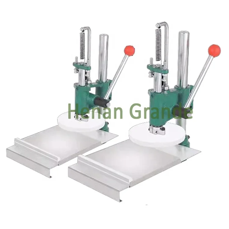 Commercial 12cm 16cm 20cm/22cm/25cm Pizza Dough Rolling Machine Hand Operate Manual Pizza Dough Making Press Machine