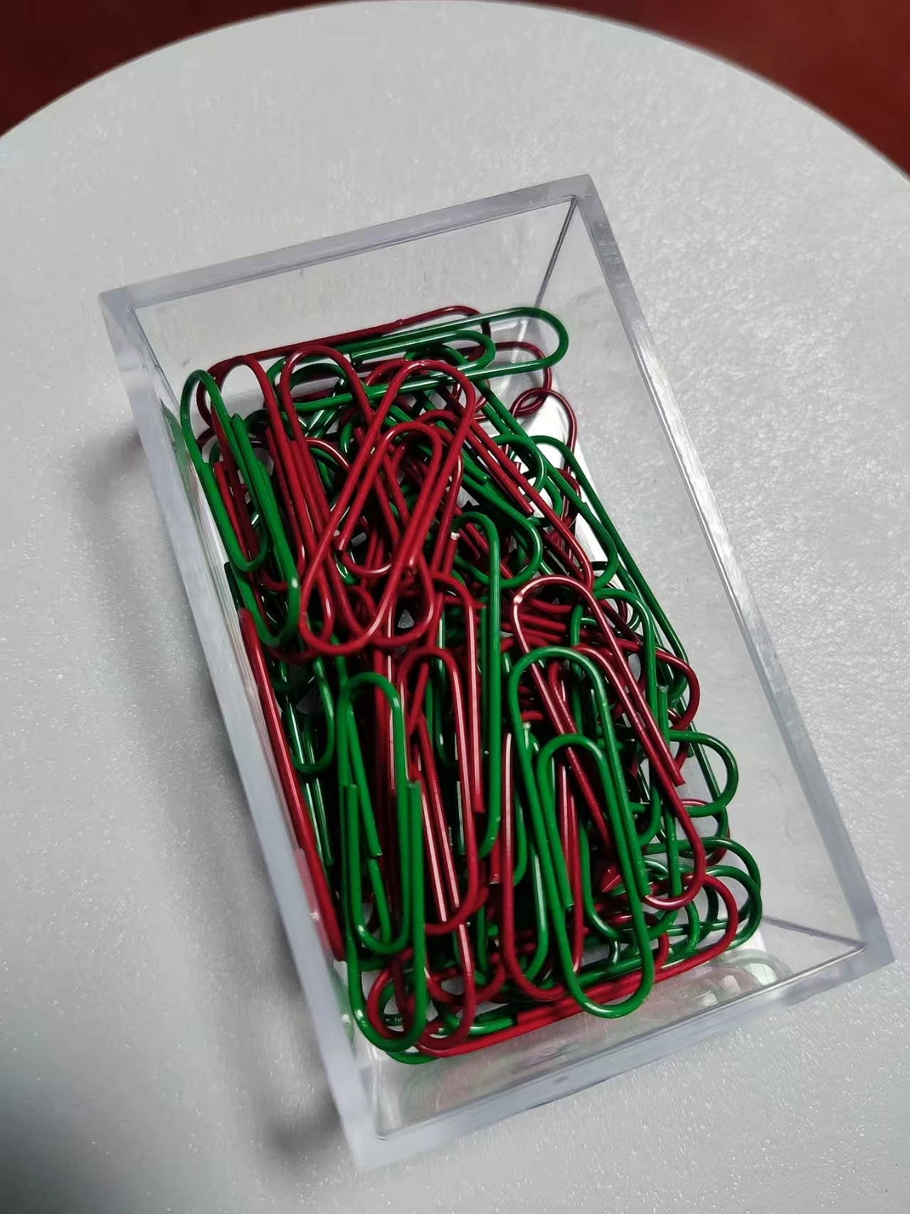 Bview Art 60pcs Christmas Themed Assorted Color Paper Clips for Office & School Supplies