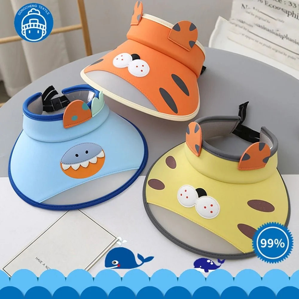 قبعة واقية من الشمس للأطفال مطبوعة برسوم كارتونية قابلة للتنفس وقابلة للطي للأطفال الصغار بنما مقاس قابل للتعديل مادة خفيفة الوزن قبعة صياد للرضع