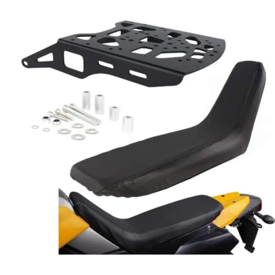 

Чехол на сиденье + подушка + задняя стойка, совместимый с KLX250 S SF 20092020, сменный комплект из пенопласта для внедорожных мотоциклов D