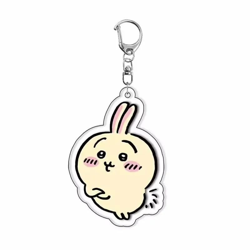Kawaii CKW Character Acrylic Keychain Cute Usagi Friends Bag Charm Clear Anime Pendant with Multiple Designs