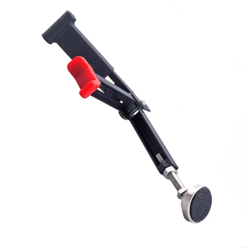 

124B Bike Wheel Lift, Sturdy Aluminum Stand for Safe Motorcycle Maintenance & Storage, Secure Parking Repairs Easy Transport