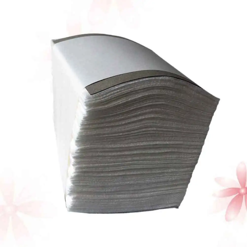 300 Uds. Almohadillas de limpieza facial, paños de eliminación de maquillaje suaves no tejidos para rutina de uñas, herramienta de belleza sanitaria portátil, 10Cm, blanco