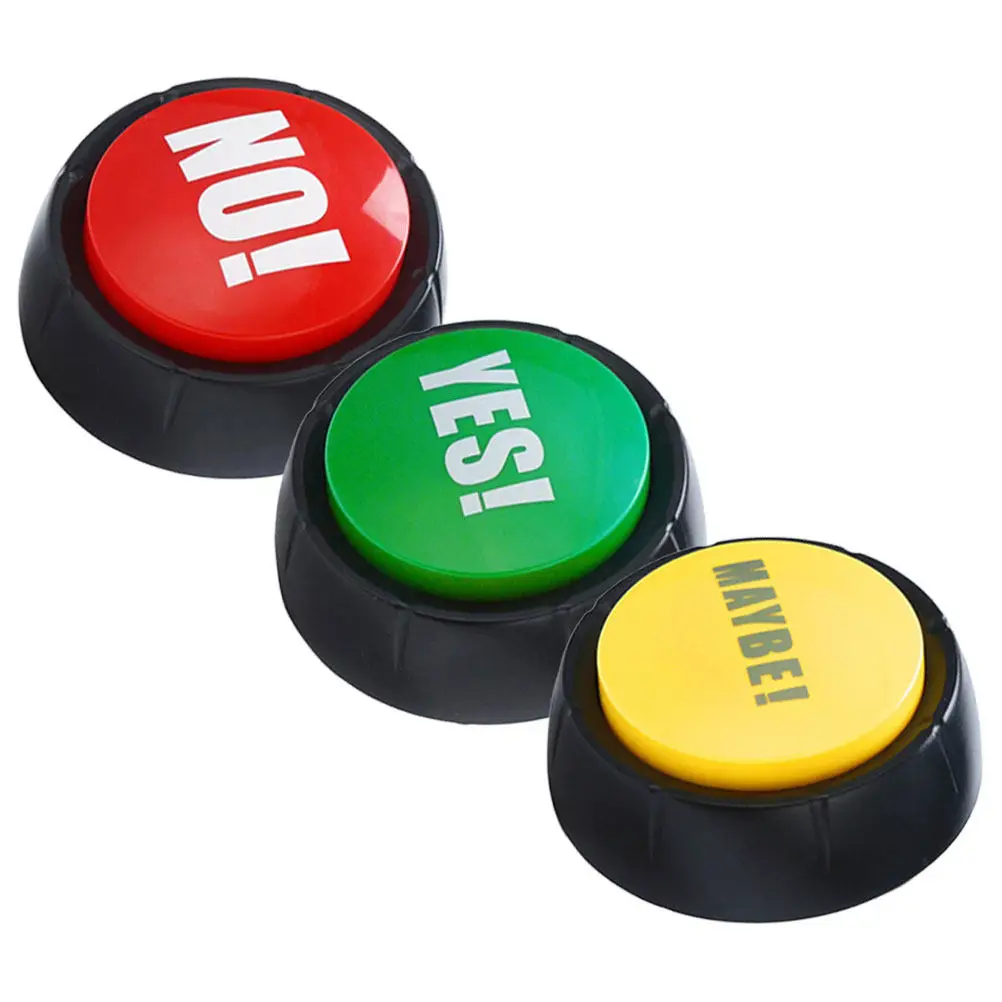 

Sound Button Toy Prank Trivia Buzzers Noise Maker Stuff Game Talking Buttons Pranks