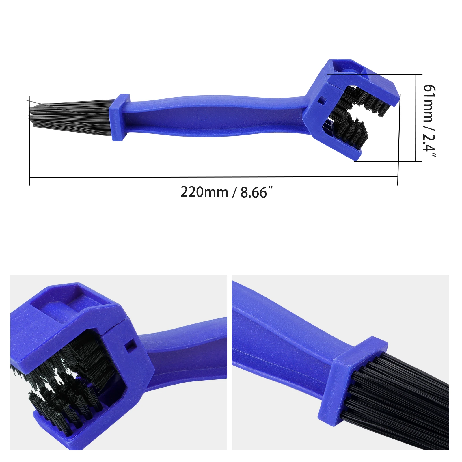 Motocross Chain Brush Chain Cleaning Scrubber for Yamaha GasGas Beta Husqvarna KTM EXC SX SXF XC XCF TE FE TC FC YZ YZF EC MC RR