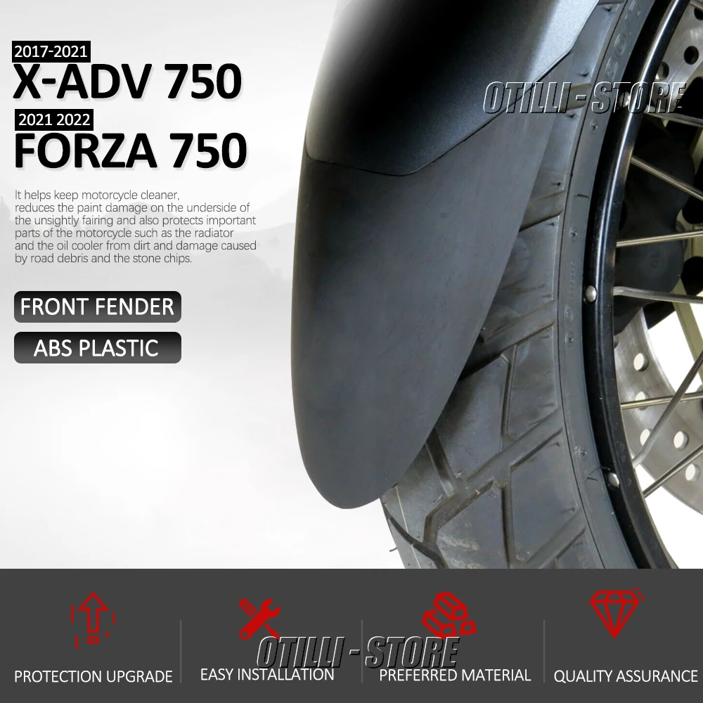 New For Honda X-ADV 750 XADV750 FORZA750 Forza 750 Front wheel Fender Splash Mud Guard Cover 2017 2018 2019 2020 2021 2022