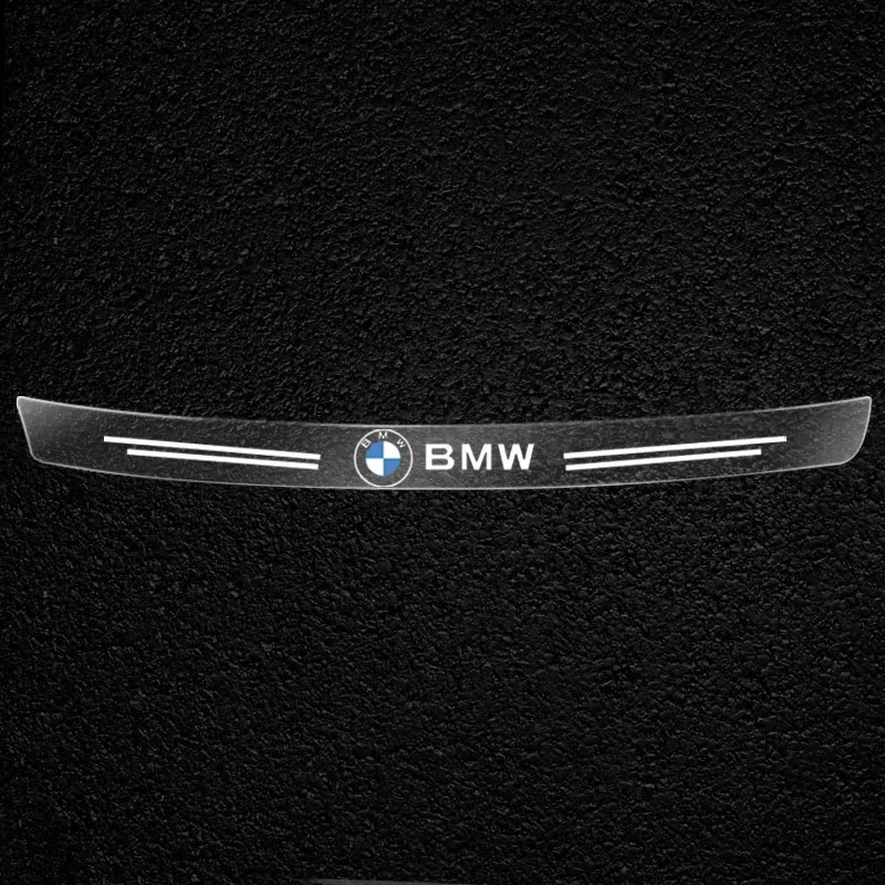 Car Trunk Badge Protective Transparent Sticker car Accessories For BMW E53 E70 E71 E72 E83 X1 X2 X3 X4 X5 X6 E84 F48 F49 F39 F25