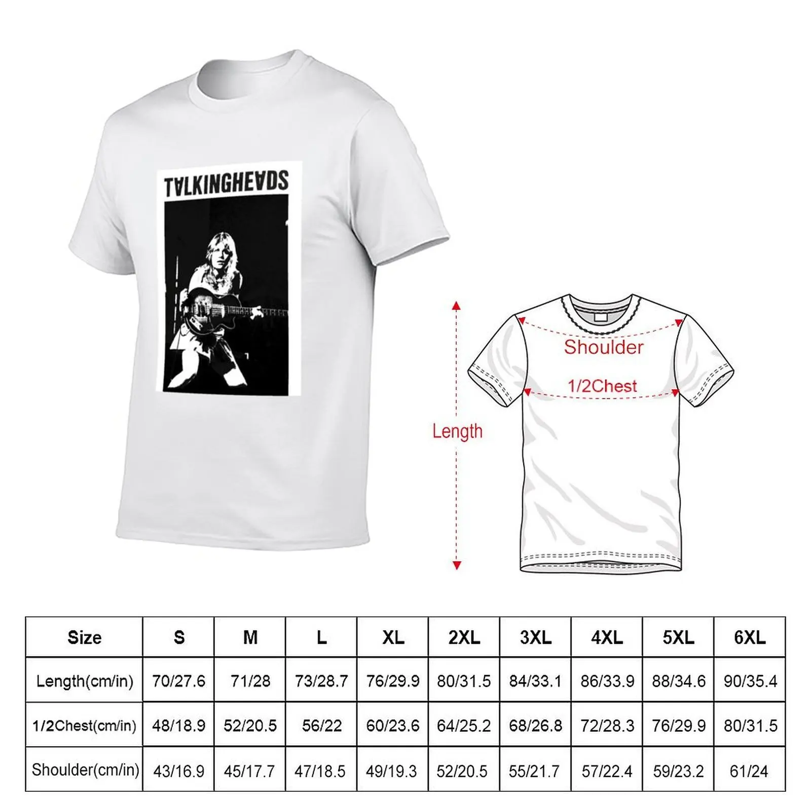 Talking Heads - Tina Weymouth T-Shirt printed t shirts for man t shirt man cotton T-Shirt