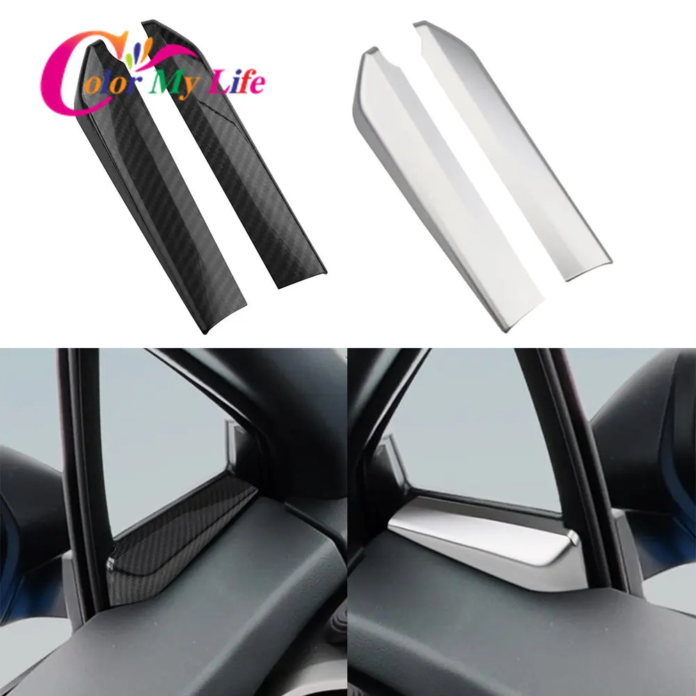 Inner Door Window A Pillar Trim Sticker for Toyota C-HR CHR C HR 2016 - 2023 Car Interior Accessories