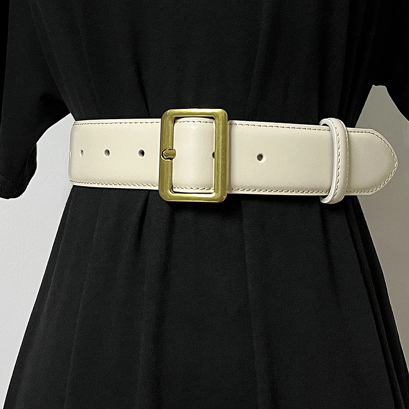 Moda donna Fasce in vera pelle Abito femminile Corsetti Cintura Cinture Decorazione Cintura larga TB1103