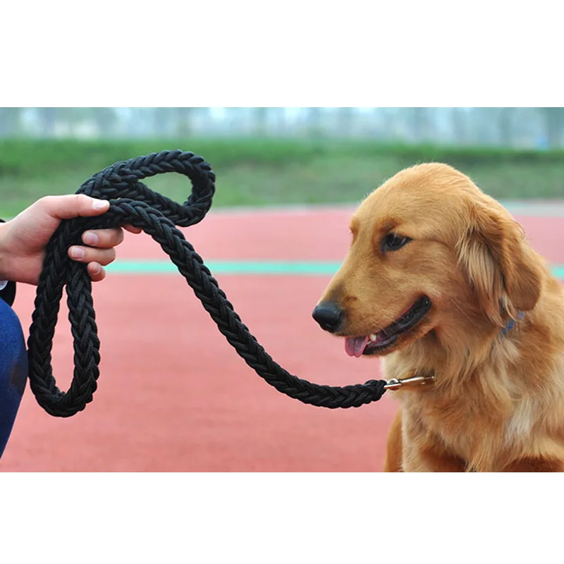 

Dog Leash Collars Pet Leash Dog Accessories Pets Strong Rope Comfortable Products For Dog Eight-strand M/L/XL