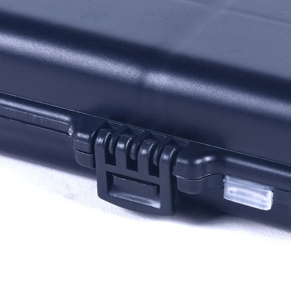 Große Kapazität, 12 Fächer, 9 unterteilte Fächer, Klappdeckel-Angelzubehör-Aufbewahrungsbox, Köder-Angelausrüstungstasche, tragbare multifunktionale Tasche – Detail 11