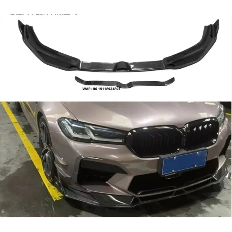 

AE Style Modern Carbon Fiber Front & Rear Bumper Accessories for M5 F90 New Condition Auto Upgrade Purpose Chin Surround
